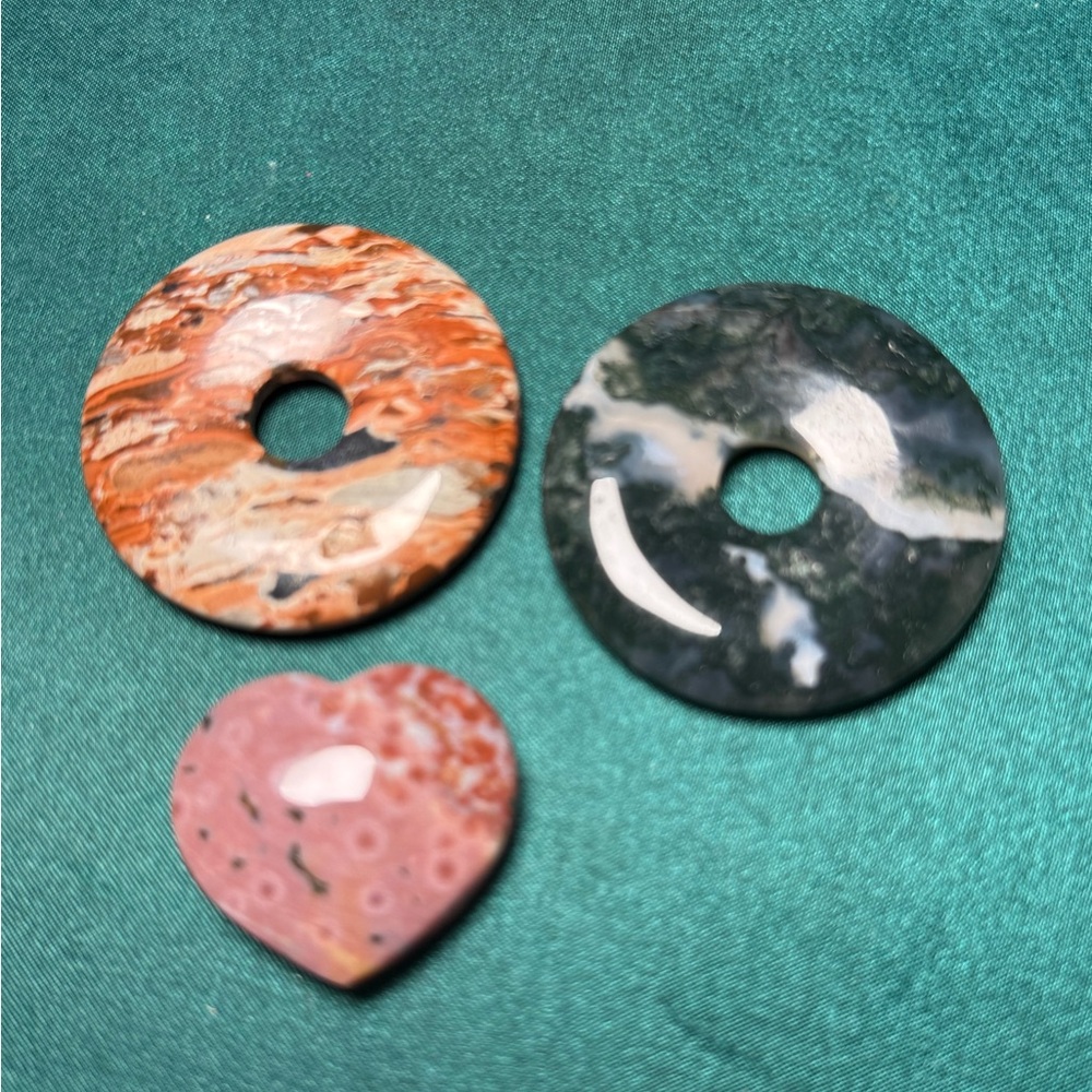 Multicolor Crystal Stone Pendants